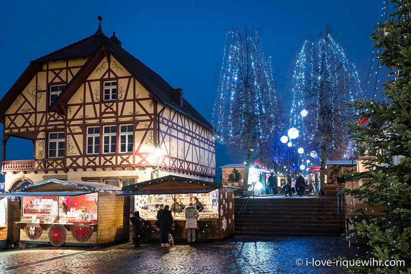 marchés de Noël de Riquewihr en famille