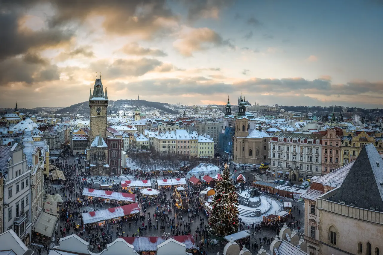 marchés de Noël de Prague en Famille