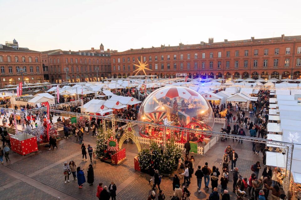 marchés de Noël de Toulouse en famille