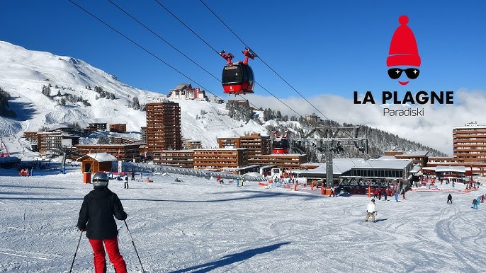 la plagne station de ski en famille
